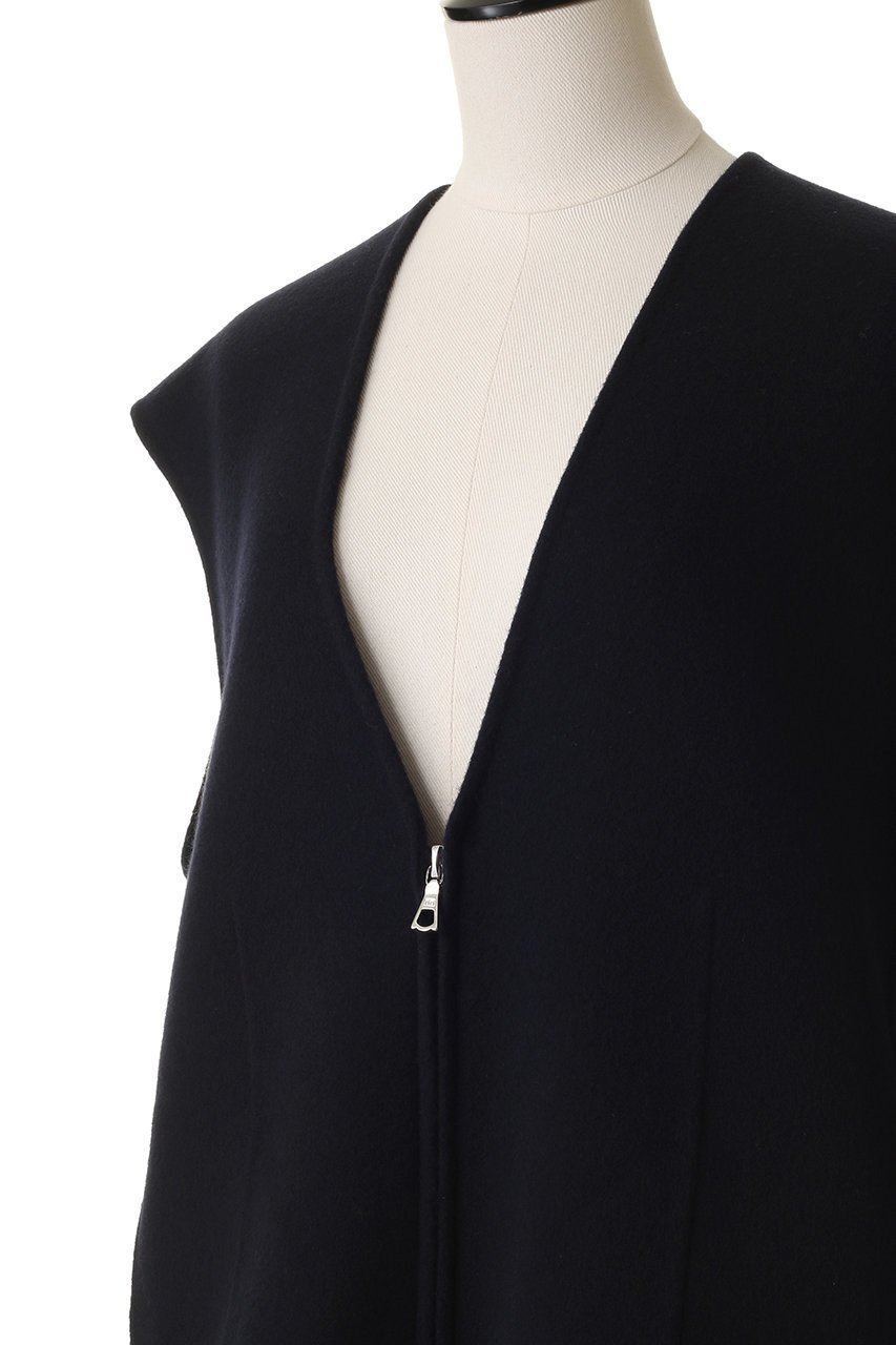 【ブラミンク/BLAMINK】のダブルフェイスジップベスト 人気、トレンドファッション・服の通販 founy(ファニー) 　ファッション　Fashion　レディースファッション　Fashion for Women　アウター　Coat / Outerwear Collection　レディースジャケット・軽アウター　Jackets　インナー　Innerwear　ジップ　Zip, Zipper　ジャケット　Jacket, Outerwear　フロント　Front, Front Design　ベスト　Vest, Waistcoat　マニッシュ　Mannish, Boyish　other-5|ID: prp329100004644451 ipo3291000000035966676