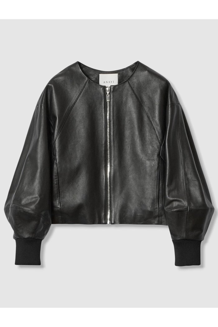 【アナイ/ANAYI】のラムレザードルマンブルゾン インテリア・キッズ・メンズ・レディースファッション・服の通販 founy(ファニー) https://founy.com/ ファッション Fashion レディースファッション Fashion for Women アウター Coat / Outerwear Collection レディースジャケット・軽アウター Jackets ブルゾンジャケット・スポーティアウター Blouson Jackets 2025年 2025 2025-2026秋冬・A/W Autumn/Winter 2025–26 AW25–26 なめらか Smooth, Silky Texture シンプル Simple, Minimal ジャケット Jacket, Outerwear ブルゾン Blouson, Bomber Jacket A/W・秋冬 Autumn/Winter |ID: prp329100004644454 ipo3291000000033510580