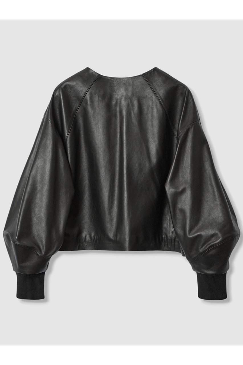 【アナイ/ANAYI】のラムレザードルマンブルゾン 人気、トレンドファッション・服の通販 founy(ファニー) 　ファッション　Fashion　レディースファッション　Fashion for Women　アウター　Coat / Outerwear Collection　レディースジャケット・軽アウター　Jackets　ブルゾンジャケット・スポーティアウター　Blouson Jackets　2025年　2025　2025-2026秋冬・A/W　Autumn/Winter 2025–26 AW25–26　なめらか　Smooth, Silky Texture　シンプル　Simple, Minimal　ジャケット　Jacket, Outerwear　ブルゾン　Blouson, Bomber Jacket　A/W・秋冬　Autumn/Winter　other-2|ID: prp329100004644454 ipo3291000000033510584