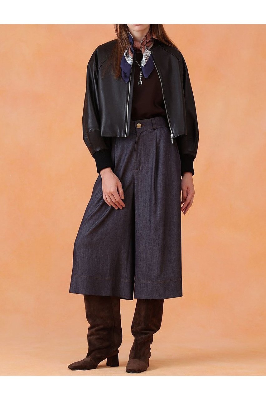 【アナイ/ANAYI】のラムレザードルマンブルゾン 人気、トレンドファッション・服の通販 founy(ファニー) 　ファッション　Fashion　レディースファッション　Fashion for Women　アウター　Coat / Outerwear Collection　レディースジャケット・軽アウター　Jackets　ブルゾンジャケット・スポーティアウター　Blouson Jackets　2025年　2025　2025-2026秋冬・A/W　Autumn/Winter 2025–26 AW25–26　なめらか　Smooth, Silky Texture　シンプル　Simple, Minimal　ジャケット　Jacket, Outerwear　ブルゾン　Blouson, Bomber Jacket　A/W・秋冬　Autumn/Winter　other-6|ID: prp329100004644454 ipo3291000000033510590