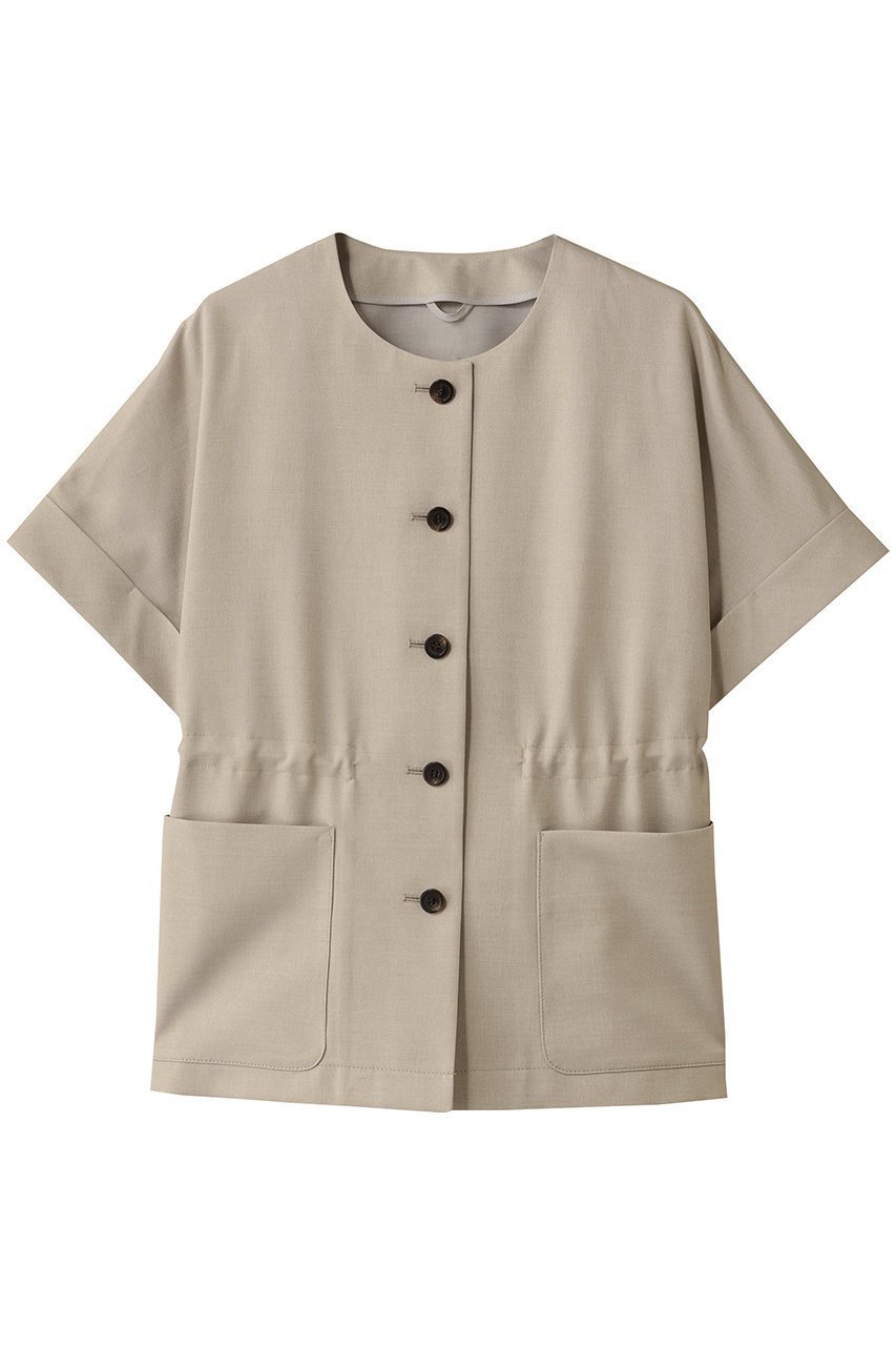 【アナイ/ANAYI】のドライツイル5ブソデジャケット 人気、トレンドファッション・服の通販 founy(ファニー) 　ファッション　Fashion　レディースファッション　Fashion for Women　アウター　Coat / Outerwear Collection　レディースジャケット・軽アウター　Jackets　2025年　2025　2025-2026秋冬・A/W　Autumn/Winter 2025–26 AW25–26　ジャケット　Jacket, Outerwear　ドローストリング　Drawstring, Pull Cord　A/W・秋冬　Autumn/Winter　 other-1|ID: prp329100004644456 ipo3291000000033510595