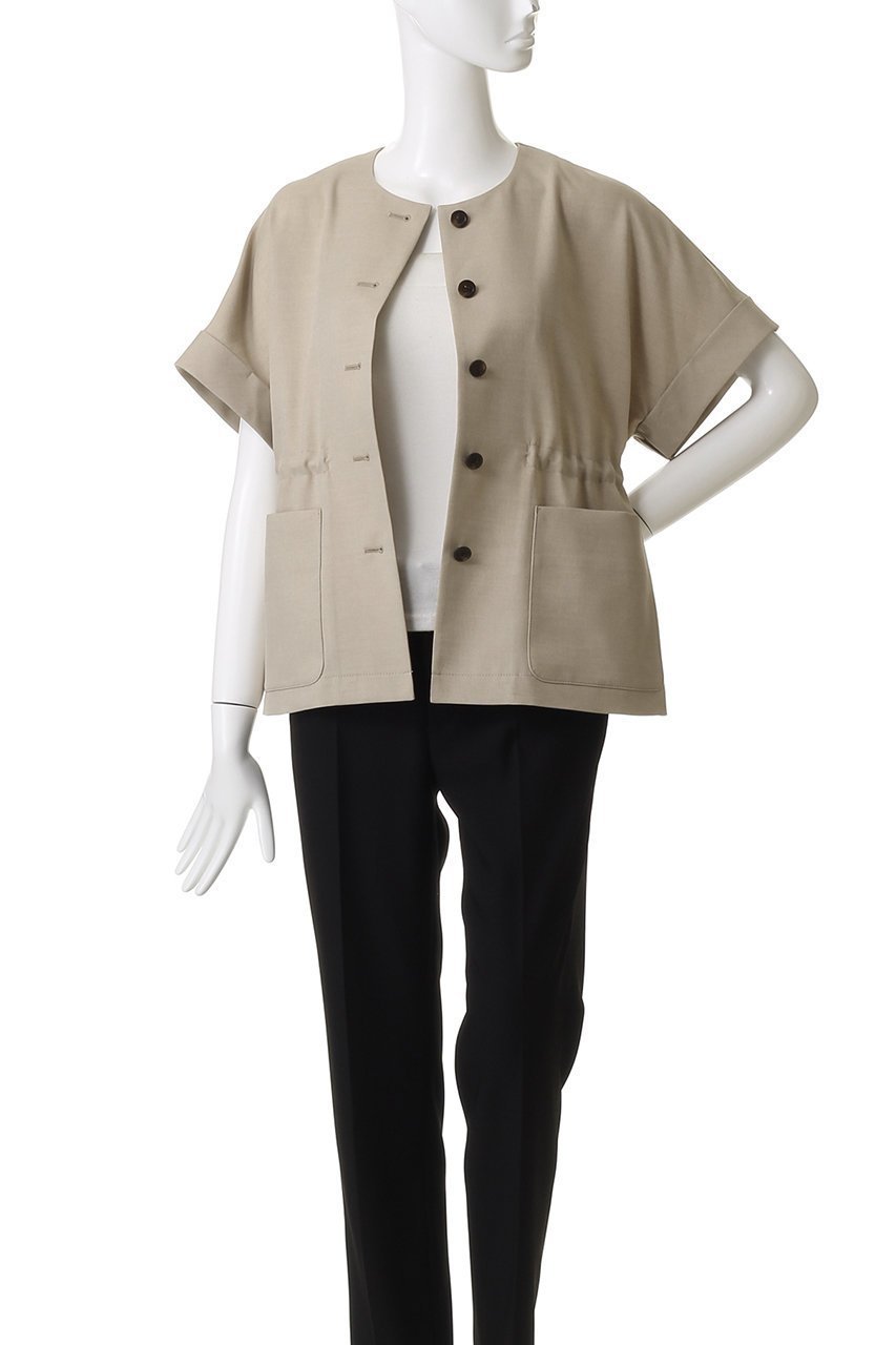 【アナイ/ANAYI】のドライツイル5ブソデジャケット 人気、トレンドファッション・服の通販 founy(ファニー) 　ファッション　Fashion　レディースファッション　Fashion for Women　アウター　Coat / Outerwear Collection　レディースジャケット・軽アウター　Jackets　2025年　2025　2025-2026秋冬・A/W　Autumn/Winter 2025–26 AW25–26　ジャケット　Jacket, Outerwear　ドローストリング　Drawstring, Pull Cord　A/W・秋冬　Autumn/Winter　other-7|ID: prp329100004644456 ipo3291000000033510605