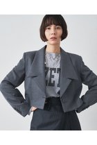 【ウィムガゼット/Whim Gazette】のウールギャバテーラージャケット グレー|ID: prp329100004644460 ipo3291000000035828340