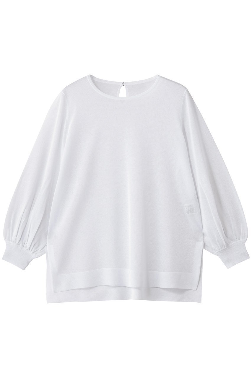 【アナイ/ANAYI】のシアースリーブクループルオーバー 人気、トレンドファッション・服の通販 founy(ファニー) 　ファッション　Fashion　レディースファッション　Fashion for Women　トップス・カットソー　Cut & Sew Tops　ニット　Knit Tops & Sweaters　カジュアルプルオーバー・ニットトップス　Pullovers & Knit Tops / Casual Pullovers　2025年　2025　2025-2026秋冬・A/W　Autumn/Winter 2025–26 AW25–26　シンプル　Simple, Minimal　スリット　Slit, Slit Detail　トレンド　Trend, Trending Now　ベーシック　Basic, Essential　エレガント 上品　Elegant　A/W・秋冬　Autumn/Winter　 other-1|ID: prp329100004644466 ipo3291000000033510703