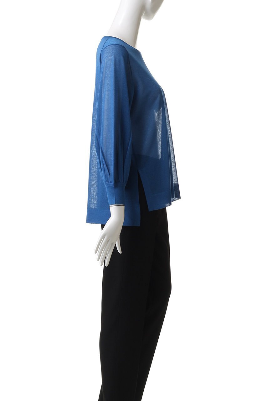 【アナイ/ANAYI】のシアースリーブクループルオーバー 人気、トレンドファッション・服の通販 founy(ファニー) 　ファッション　Fashion　レディースファッション　Fashion for Women　トップス・カットソー　Cut & Sew Tops　ニット　Knit Tops & Sweaters　カジュアルプルオーバー・ニットトップス　Pullovers & Knit Tops / Casual Pullovers　2025年　2025　2025-2026秋冬・A/W　Autumn/Winter 2025–26 AW25–26　シンプル　Simple, Minimal　スリット　Slit, Slit Detail　トレンド　Trend, Trending Now　ベーシック　Basic, Essential　エレガント 上品　Elegant　A/W・秋冬　Autumn/Winter　other-3|ID: prp329100004644466 ipo3291000000033510708
