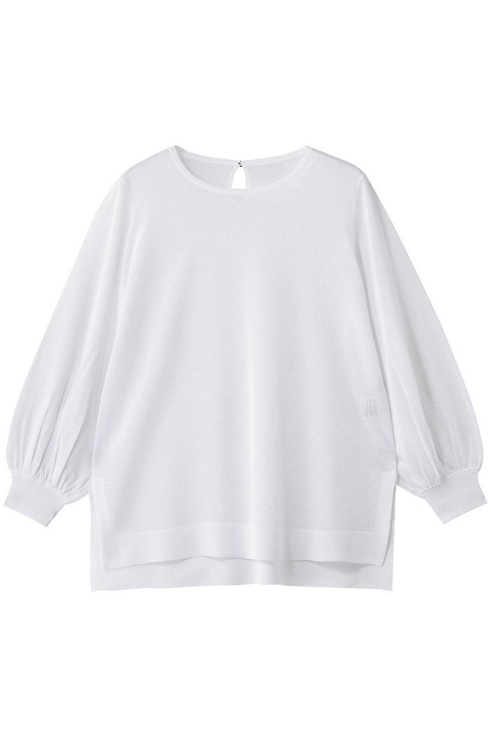 【アナイ/ANAYI】のシアースリーブクループルオーバー インテリア・キッズ・メンズ・レディースファッション・服の通販 founy(ファニー) https://founy.com/ ファッション Fashion レディースファッション Fashion for Women トップス・カットソー Cut & Sew Tops ニット Knit Tops & Sweaters カジュアルプルオーバー・ニットトップス Pullovers & Knit Tops / Casual Pullovers シンプル Simple, Minimal スリット Slit, Slit Detail トレンド Trend, Trending Now ベーシック Basic, Essential エレガント 上品 Elegant |ID: prp329100004644466 ipo3291000000035377764