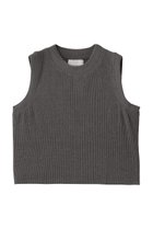 【エリオポール/heliopole】の【Gongdid Design】ニットプリーツベスト 人気、トレンドファッション・服の通販 founy(ファニー) ファッション Fashion レディースファッション Fashion for Women トップス・カットソー Cut & Sew Tops ニット Knit Tops & Sweaters ベスト&ジレ / 重ね着スタイル Vests & Gilets カジュアルプルオーバー・ニットトップス Pullovers & Knit Tops / Casual Pullovers 2025年 2025 2025-2026秋冬・A/W Autumn/Winter 2025–26 AW25–26 おすすめ Recommended / Our Picks シンプル Simple, Minimal ストライプ Stripe, Striped Pattern セットアップ Set-Up, Coordinated Outfit テクスチャー Texture, Textured Fabric パターン Pattern, Design Print ファブリック Fabric, Textile ベスト Vest, Waistcoat A/W・秋冬 Autumn/Winter thumbnail チャコールグレー|ID: prp329100004644470 ipo3291000000033510726