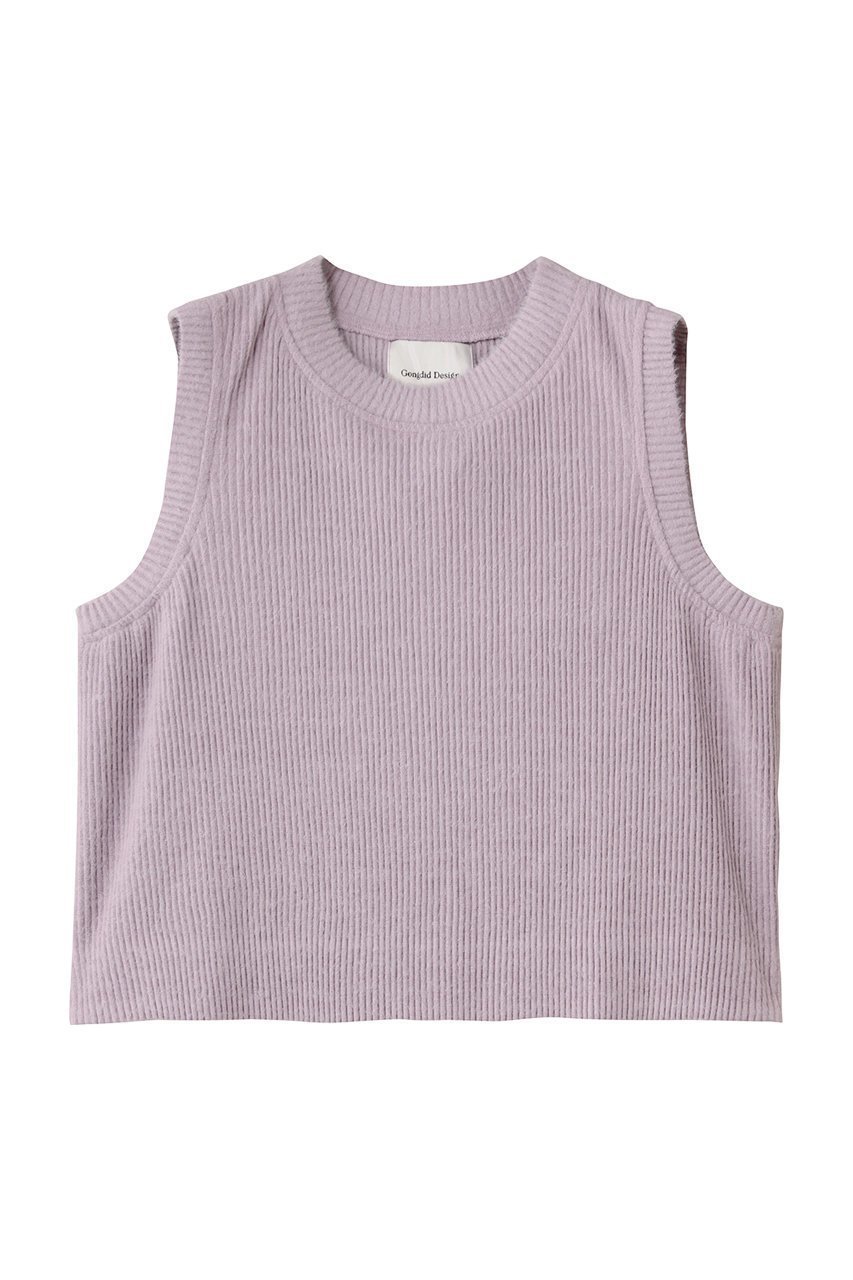 【エリオポール/heliopole】の【Gongdid Design】ニットプリーツベスト インテリア・キッズ・メンズ・レディースファッション・服の通販 founy(ファニー) 　ファッション　Fashion　レディースファッション　Fashion for Women　トップス・カットソー　Cut & Sew Tops　ニット　Knit Tops & Sweaters　ベスト&ジレ / 重ね着スタイル　Vests & Gilets　カジュアルプルオーバー・ニットトップス　Pullovers & Knit Tops / Casual Pullovers　2025年　2025　2025-2026秋冬・A/W　Autumn/Winter 2025–26 AW25–26　おすすめ　Recommended / Our Picks　シンプル　Simple, Minimal　ストライプ　Stripe, Striped Pattern　セットアップ　Set-Up, Coordinated Outfit　テクスチャー　Texture, Textured Fabric　パターン　Pattern, Design Print　ファブリック　Fabric, Textile　ベスト　Vest, Waistcoat　A/W・秋冬　Autumn/Winter　ライラック|ID: prp329100004644470 ipo3291000000033510728
