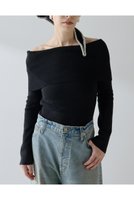 【ウィムガゼット/Whim Gazette】のオフショルニットプルオーバー 人気、トレンドファッション・服の通販 founy(ファニー) ファッション Fashion レディースファッション Fashion for Women トップス・カットソー Cut & Sew Tops ニット Knit Tops & Sweaters カジュアルプルオーバー・ニットトップス Pullovers & Knit Tops / Casual Pullovers 2025年 2025 2025-2026秋冬・A/W Autumn/Winter 2025–26 AW25–26 ストレッチ Stretch, Stretchy Fabric フィット Fit, Slim Fit エレガント 上品 Elegant A/W・秋冬 Autumn/Winter 長袖 Long Sleeve, Full Sleeve |ID:prp329100004644471