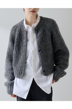 【ウィムガゼット/Whim Gazette】 ハンドニットカーディガン人気、トレンドファッション・服の通販 founy(ファニー) ファッション Fashion レディースファッション Fashion for Women トップス・カットソー Cut & Sew Tops ニット Knit Tops & Sweaters カーディガン・羽織り Layered Style Cardigans 2025年 2025 2025-2026秋冬・A/W Autumn/Winter 2025–26 AW25–26 イエロー Yellow イタリア Italy カーディガン Cardigan, Knitwear ハンド Hand, Handmade A/W・秋冬 Autumn/Winter |ID:prp329100004644472