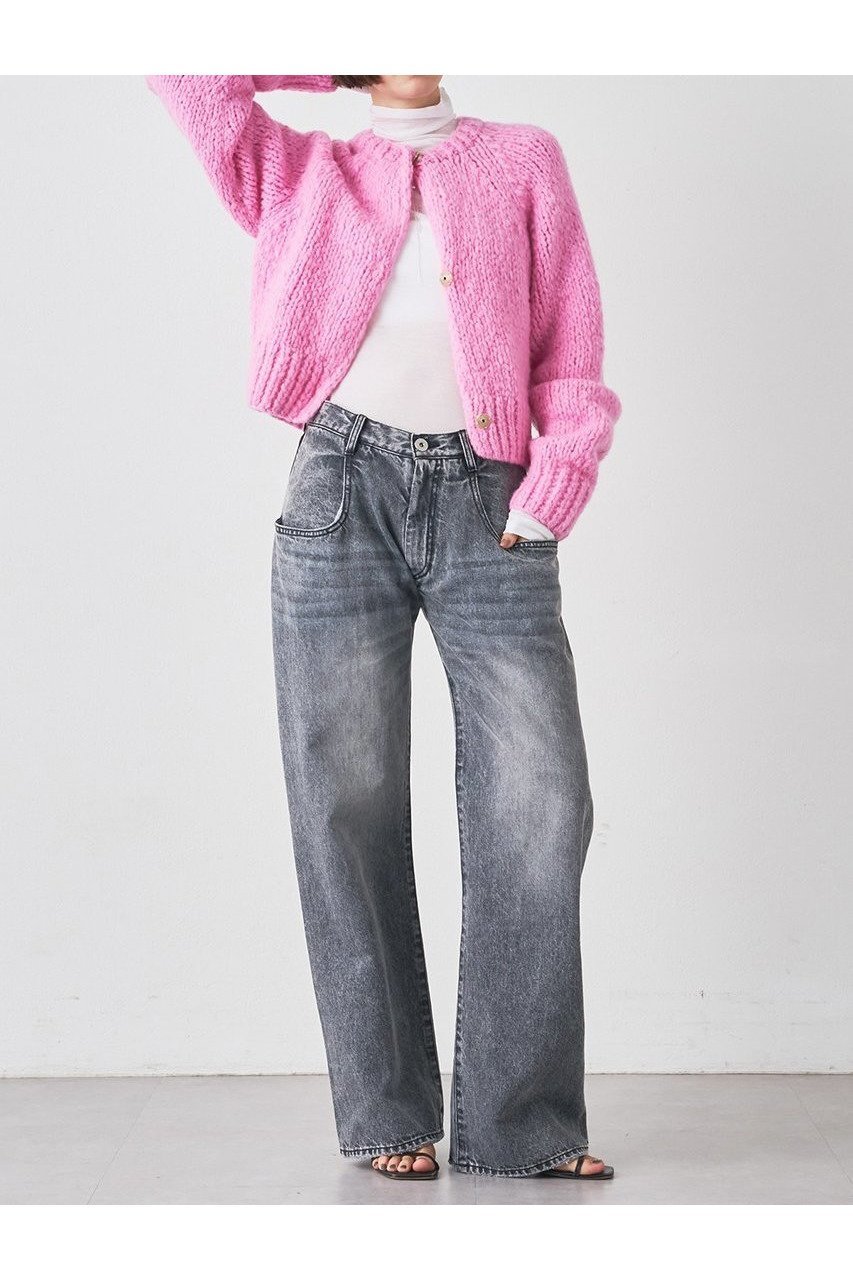 【ウィムガゼット/Whim Gazette】のハンドニットカーディガン 人気、トレンドファッション・服の通販 founy(ファニー) 　ファッション　Fashion　レディースファッション　Fashion for Women　トップス・カットソー　Cut & Sew Tops　ニット　Knit Tops & Sweaters　カーディガン・羽織り　Layered Style Cardigans　2025年　2025　2025-2026秋冬・A/W　Autumn/Winter 2025–26 AW25–26　イエロー　Yellow　イタリア　Italy　カーディガン　Cardigan, Knitwear　ハンド　Hand, Handmade　A/W・秋冬　Autumn/Winter　other-2|ID: prp329100004644472 ipo3291000000033510753