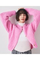 【ウィムガゼット/Whim Gazette】のハンドニットカーディガン ピンク|ID: prp329100004644472 ipo3291000000035966730