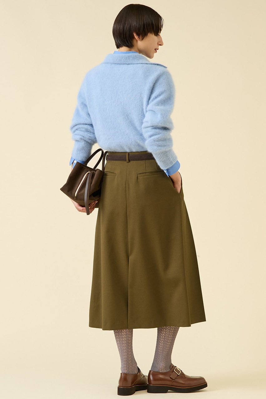 【マルティニーク/martinique】のFOXファースキッパー(一部WEB限定カラー) 人気、トレンドファッション・服の通販 founy(ファニー) 　ファッション　Fashion　レディースファッション　Fashion for Women　トップス・カットソー　Cut & Sew Tops　ニット　Knit Tops & Sweaters　カジュアルプルオーバー・ニットトップス　Pullovers & Knit Tops / Casual Pullovers　シンプル　Simple, Minimal　スキッパー　Skipper, Open Collar　トレンド　Trend, Trending Now　フレア　Flare, Flared　マニッシュ　Mannish, Boyish　other-8|ID: prp329100004644475 ipo3291000000033541297