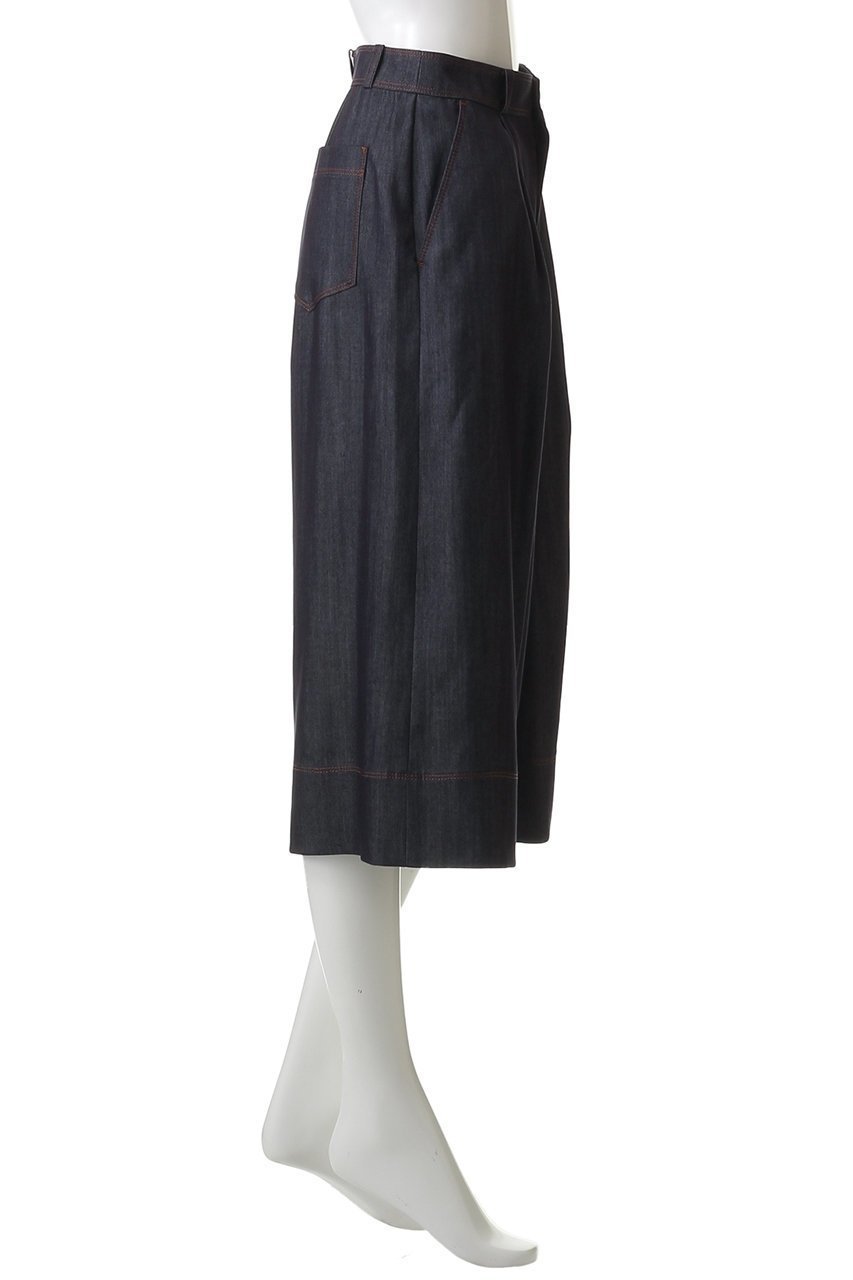 【アナイ/ANAYI】のライトデニムライクガウチョパンツ 人気、トレンドファッション・服の通販 founy(ファニー) 　ファッション　Fashion　レディースファッション　Fashion for Women　パンツ　Pants & Trousers　2025年　2025　2025-2026秋冬・A/W　Autumn/Winter 2025–26 AW25–26　ガウチョ　Gaucho　ストレッチ　Stretch, Stretchy Fabric　スマート　Smart, Elegant　ドレープ　Drape, Draping Fabric　バランス　Balance, Style Balance　ワイド　Wide, Wide Fit　A/W・秋冬　Autumn/Winter　other-3|ID: prp329100004644477 ipo3291000000033510796