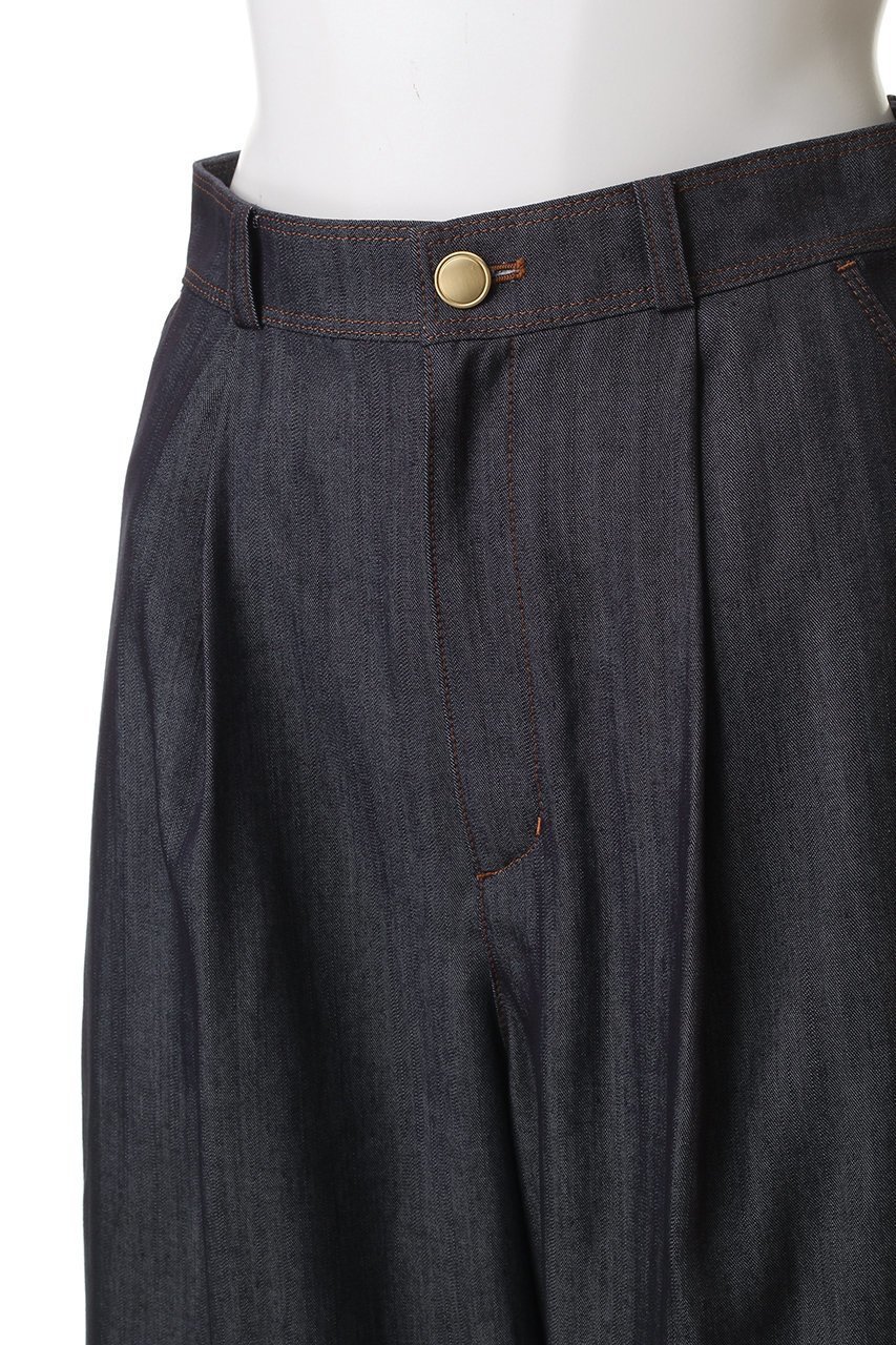 【アナイ/ANAYI】のライトデニムライクガウチョパンツ 人気、トレンドファッション・服の通販 founy(ファニー) ファッション Fashion レディースファッション Fashion for Women パンツ Pants & Trousers ガウチョ Gaucho ストレッチ Stretch, Stretchy Fabric スマート Smart, Elegant ドレープ Drape, Draping Fabric バランス Balance, Style Balance ワイド Wide, Wide Fit other-5|ID: prp329100004644477 ipo3291000000035828397