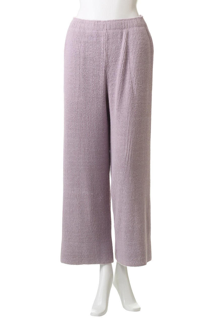 【エリオポール/heliopole】の【Gongdid Design】ニットプリーツパンツ WITHOUT HEM 人気、トレンドファッション・服の通販 founy(ファニー) 　ファッション　Fashion　レディースファッション　Fashion for Women　パンツ　Pants & Trousers　2025年　2025　2025-2026秋冬・A/W　Autumn/Winter 2025–26 AW25–26　おすすめ　Recommended / Our Picks　ストライプ　Stripe, Striped Pattern　セットアップ　Set-Up, Coordinated Outfit　テクスチャー　Texture, Textured Fabric　パターン　Pattern, Design Print　ファブリック　Fabric, Textile　A/W・秋冬　Autumn/Winter　other-2|ID: prp329100004644478 ipo3291000000033510802