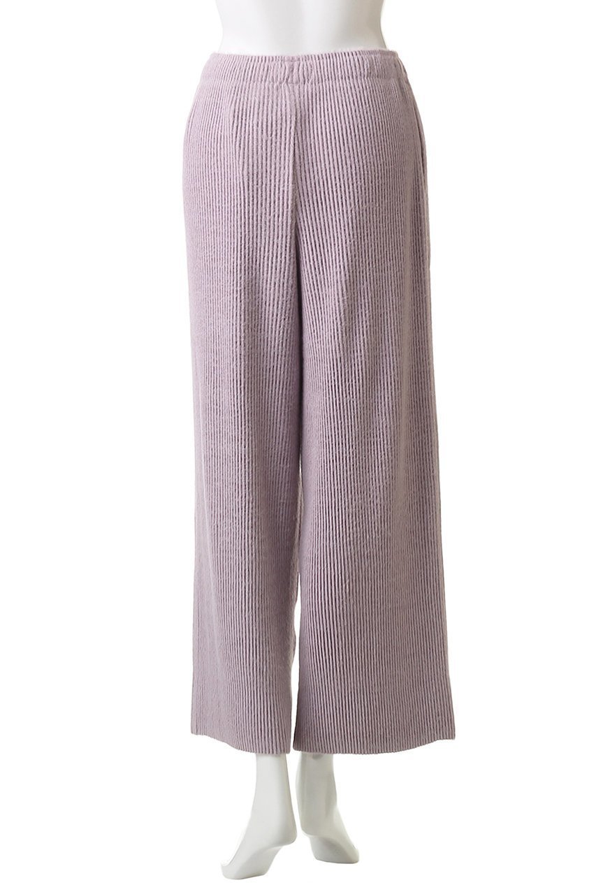【エリオポール/heliopole】の【Gongdid Design】ニットプリーツパンツ WITHOUT HEM 人気、トレンドファッション・服の通販 founy(ファニー) 　ファッション　Fashion　レディースファッション　Fashion for Women　パンツ　Pants & Trousers　2025年　2025　2025-2026秋冬・A/W　Autumn/Winter 2025–26 AW25–26　おすすめ　Recommended / Our Picks　ストライプ　Stripe, Striped Pattern　セットアップ　Set-Up, Coordinated Outfit　テクスチャー　Texture, Textured Fabric　パターン　Pattern, Design Print　ファブリック　Fabric, Textile　A/W・秋冬　Autumn/Winter　other-4|ID: prp329100004644478 ipo3291000000033510804