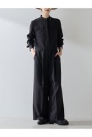 【ウィムガゼット/Whim Gazette】のバンドカラーオールインワン 人気、トレンドファッション・服の通販 founy(ファニー) ファッション Fashion レディースファッション Fashion for Women パンツ Pants & Trousers 2025年 2025 2025-2026秋冬・A/W Autumn/Winter 2025–26 AW25–26 シンプル Simple, Minimal ストレッチ Stretch, Stretchy Fabric スーツ Suit, Formalwear フラップ Flap, Flap Pocket ポケット Pocket, Pocket Detail マニッシュ Mannish, Boyish リラックス Relax, Relaxed Fit A/W・秋冬 Autumn/Winter |ID:prp329100004644479