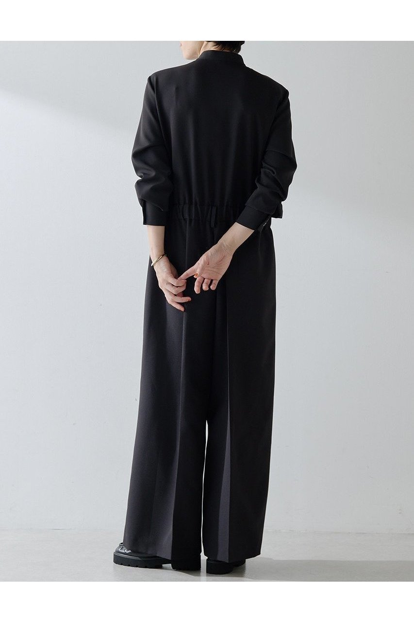 【ウィムガゼット/Whim Gazette】のバンドカラーオールインワン 人気、トレンドファッション・服の通販 founy(ファニー) 　ファッション　Fashion　レディースファッション　Fashion for Women　パンツ　Pants & Trousers　2025年　2025　2025-2026秋冬・A/W　Autumn/Winter 2025–26 AW25–26　シンプル　Simple, Minimal　ストレッチ　Stretch, Stretchy Fabric　スーツ　Suit, Formalwear　フラップ　Flap, Flap Pocket　ポケット　Pocket, Pocket Detail　マニッシュ　Mannish, Boyish　リラックス　Relax, Relaxed Fit　A/W・秋冬　Autumn/Winter　other-3|ID: prp329100004644479 ipo3291000000033510809