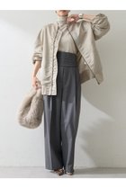 【ウィムガゼット/Whim Gazette】のカマーベルトタックパンツ 人気、トレンドファッション・服の通販 founy(ファニー) ファッション Fashion レディースファッション Fashion for Women パンツ Pants & Trousers ベルト&ウエストマーク Belts & Waist Accessories 2025年 2025 2025-2026秋冬・A/W Autumn/Winter 2025–26 AW25–26 おすすめ Recommended / Our Picks クラシック Classic, Timeless Style クール Cool, Chic シンプル Simple, Minimal セットアップ Set-Up, Coordinated Outfit ドレス Dress, One-Piece ドレープ Drape, Draping Fabric マニッシュ Mannish, Boyish A/W・秋冬 Autumn/Winter thumbnail グレー|ID: prp329100004644480 ipo3291000000033510817