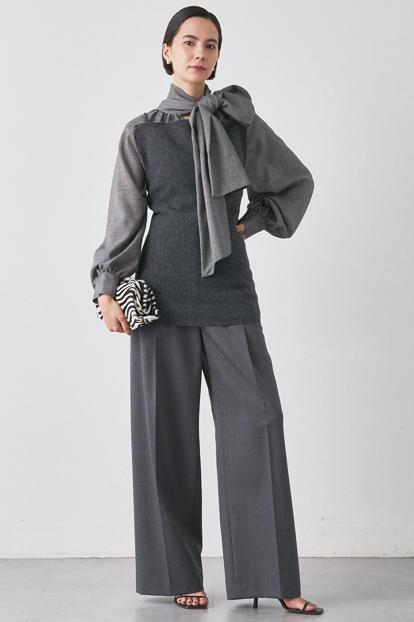 【ウィムガゼット/Whim Gazette】のカマーベルトタックパンツ 人気、トレンドファッション・服の通販 founy(ファニー) 　ファッション　Fashion　レディースファッション　Fashion for Women　パンツ　Pants & Trousers　ベルト&ウエストマーク　Belts & Waist Accessories　おすすめ　Recommended / Our Picks　クラシック　Classic, Timeless Style　クール　Cool, Chic　シンプル　Simple, Minimal　セットアップ　Set-Up, Coordinated Outfit　ドレス　Dress, One-Piece　ドレープ　Drape, Draping Fabric　マニッシュ　Mannish, Boyish　other-6|ID: prp329100004644480 ipo3291000000035966778