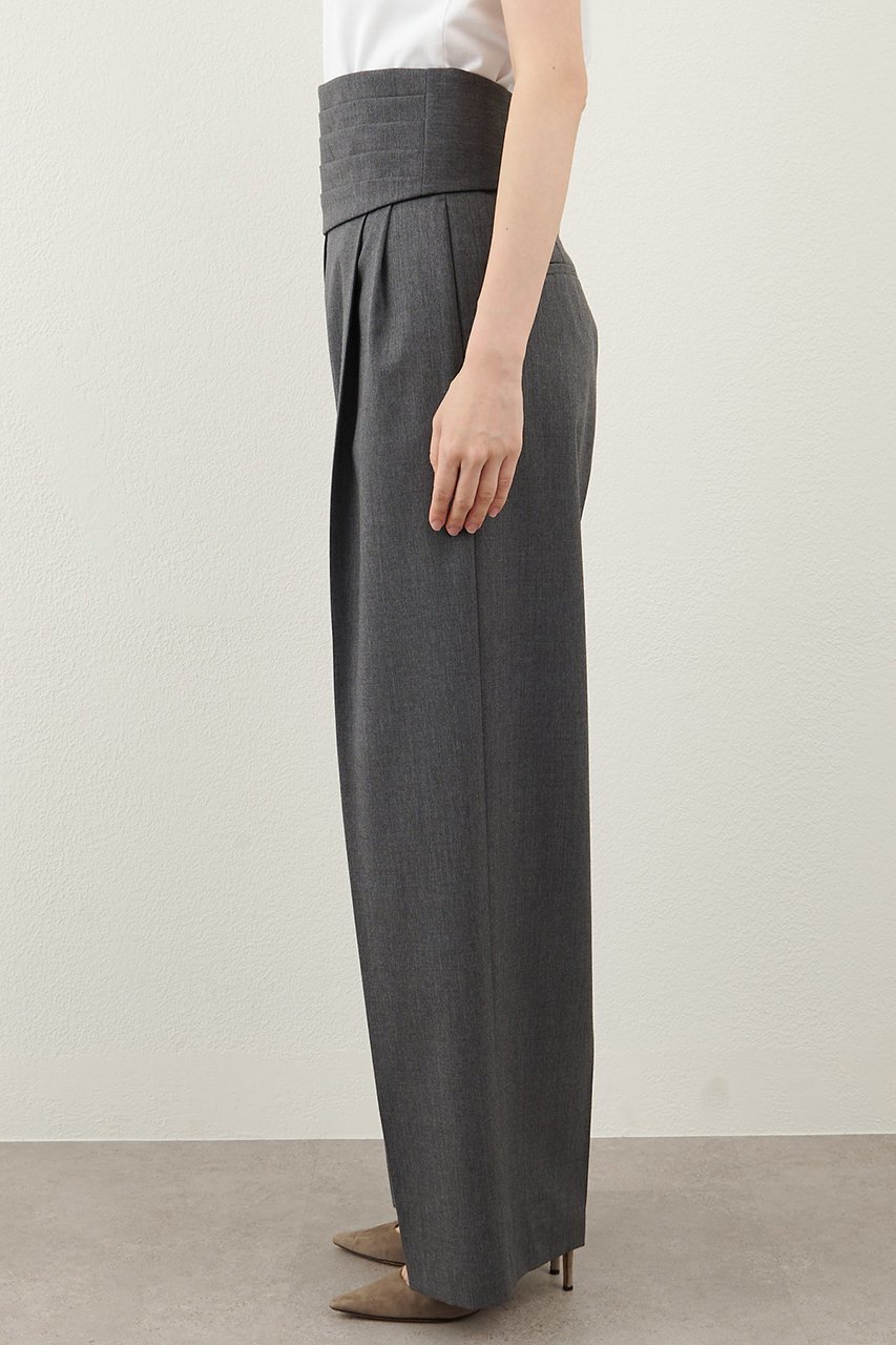 【ウィムガゼット/Whim Gazette】のカマーベルトタックパンツ 人気、トレンドファッション・服の通販 founy(ファニー) 　ファッション　Fashion　レディースファッション　Fashion for Women　パンツ　Pants & Trousers　ベルト&ウエストマーク　Belts & Waist Accessories　おすすめ　Recommended / Our Picks　クラシック　Classic, Timeless Style　クール　Cool, Chic　シンプル　Simple, Minimal　セットアップ　Set-Up, Coordinated Outfit　ドレス　Dress, One-Piece　ドレープ　Drape, Draping Fabric　マニッシュ　Mannish, Boyish　other-8|ID: prp329100004644480 ipo3291000000035966782