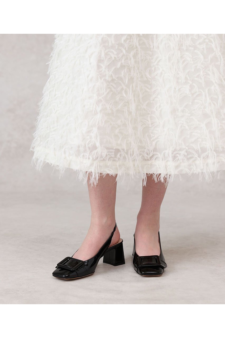 【アナイ/ANAYI】のフェザーカットジャガードフレア スカート 人気、トレンドファッション・服の通販 founy(ファニー) 　ファッション　Fashion　レディースファッション　Fashion for Women　スカート　Skirts　Aライン・フレアスカート　A-Line & Flared Skirts　ロングスカート　Long Skirts / Maxi & Midi Skirts　おすすめ　Recommended / Our Picks　エアリー　Airy Texture　シアー　Sheer, See-Through　シンプル　Simple, Minimal　ジャカード／ジャガード　Jacquard, Woven Pattern　セットアップ　Set-Up, Coordinated Outfit　フリンジ　Fringe, Tassel　フレア　Flare, Flared　ロング　Long, Long-Length　other-3|ID: prp329100004644484 ipo3291000000035641886