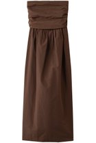 【マノフ/MANOF】のBUSTIER SET NARROW SKIRT スカート BROWN|ID:prp329100004644487