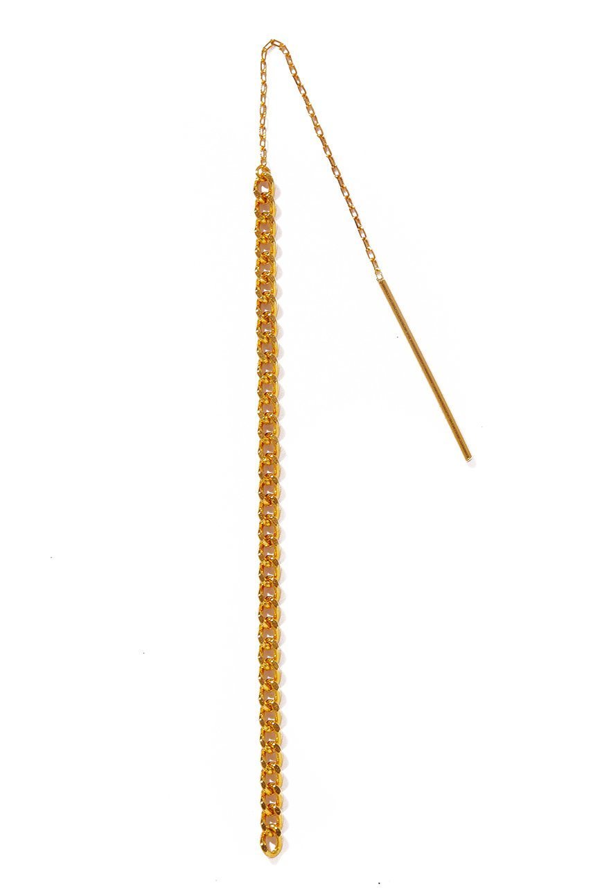 【ルボンボン/les bonbon】のK18 calmness ピアス(片耳用) インテリア・キッズ・メンズ・レディースファッション・服の通販 founy(ファニー) ファッション Fashion レディースファッション Fashion for Women ジュエリー Jewelry ファッションリング Fashion Rings イヤリング・フープ・ドロップタイプ Hoop, Drop & Clip Earrings イヤリング Earrings チェーン Chain, Chain Strap 片耳 One-Ear, Single Earring イエローゴールド|ID: prp329100004645339 ipo3291000000036133252