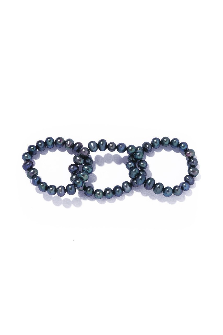 【ルボンボン/les bonbon】のconation pearl リング インテリア・キッズ・メンズ・レディースファッション・服の通販 founy(ファニー) 　ファッション　Fashion　レディースファッション　Fashion for Women　ジュエリー　Jewelry　エレガント 上品　Elegant　パール　Pearl, Pearl Accent　ネイビー|ID: prp329100004645362 ipo3291000000036039124