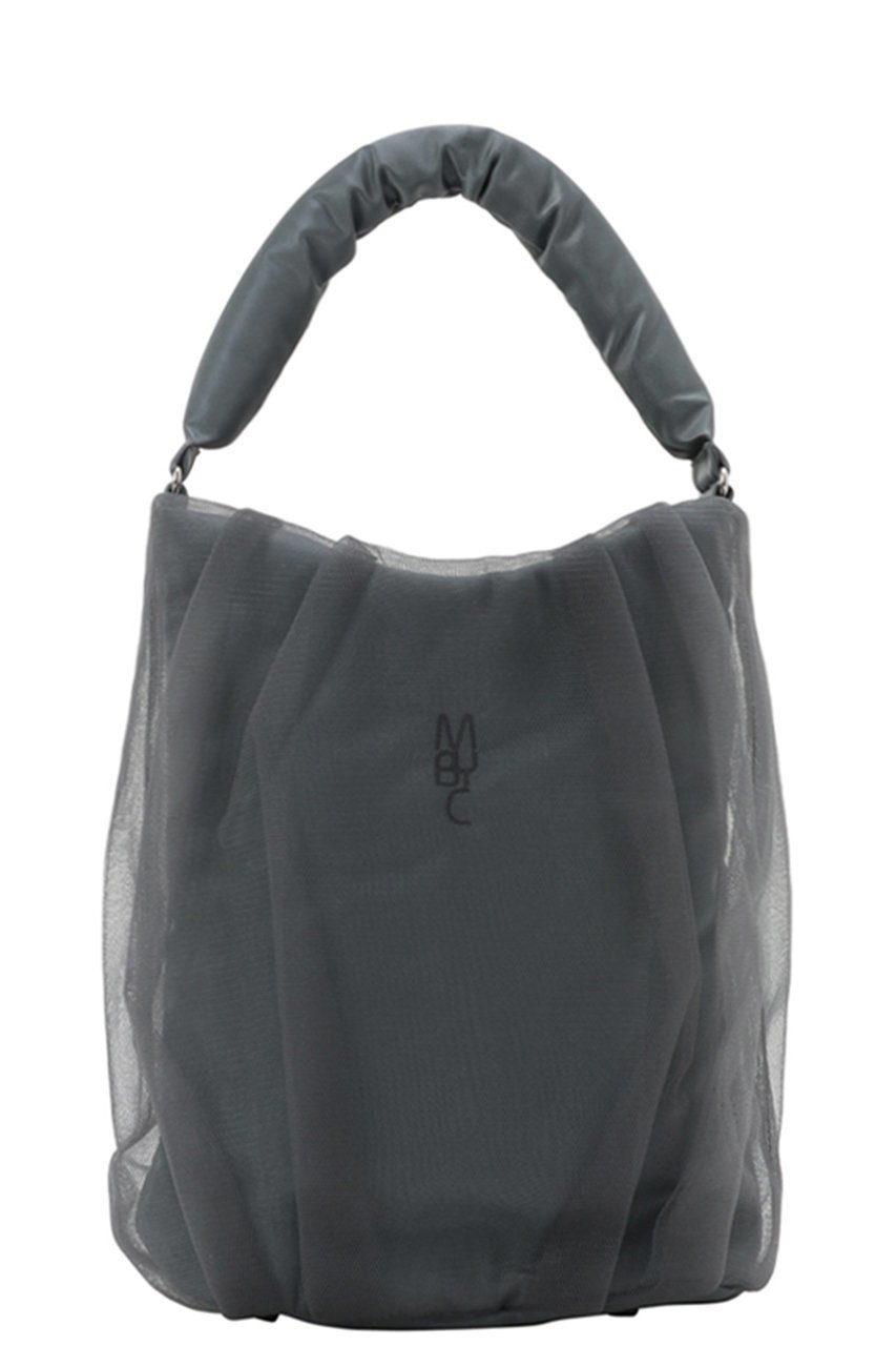 【ミラ ショーン バイ チカ キサダ/mila schon by chika kisada】のチュールレイヤード ロゴバック インテリア・キッズ・メンズ・レディースファッション・服の通販 founy(ファニー) ファッション Fashion レディースファッション Fashion for Women バッグ Bags おすすめ Recommended / Our Picks エアリー Airy Texture コンパクト Compact, Small Size チュール Tulip, Tulip Motif エレガント 上品 Elegant グレー|ID: prp329100004645374 ipo3291000000036039156