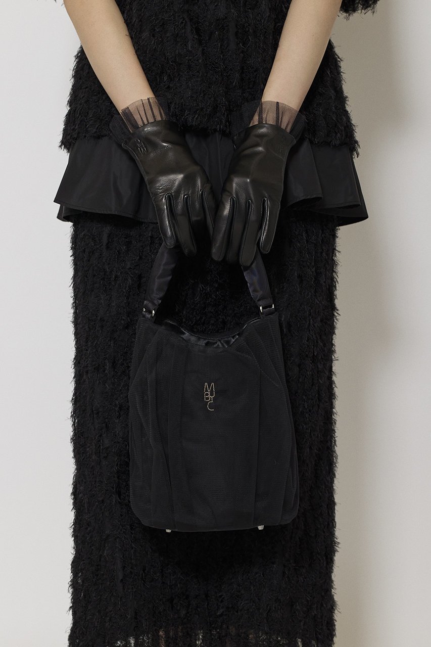 【ミラ ショーン バイ チカ キサダ/mila schon by chika kisada】のチュールレイヤード ロゴバック 人気、トレンドファッション・服の通販 founy(ファニー) ファッション Fashion レディースファッション Fashion for Women バッグ Bags おすすめ Recommended / Our Picks エアリー Airy Texture コンパクト Compact, Small Size チュール Tulip, Tulip Motif エレガント 上品 Elegant other-8|ID: prp329100004645374 ipo3291000000036039172