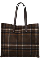 【カシオペア/Kassiopea】のMAXI トートバッグ ブラウンチェック|ID:prp329100004645379
