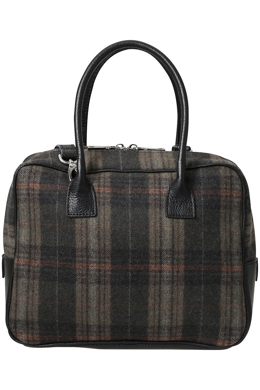 【カシオペア/Kassiopea】のKLEO スクエアボストンバッグ 人気、トレンドファッション・服の通販 founy(ファニー) 　ファッション　Fashion　レディースファッション　Fashion for Women　バッグ　Bags　2025年　2025　2025-2026秋冬・A/W　Autumn/Winter 2025–26 AW25–26　スクエア　Square, Square Shape　チェック　Check, Plaid, Tartan　ファブリック　Fabric, Textile　ボストン　Boston　ボストンバッグ　Boston Bag, Retro Bag　A/W・秋冬　Autumn/Winter　other-3|ID: prp329100004645380 ipo3291000000033526258