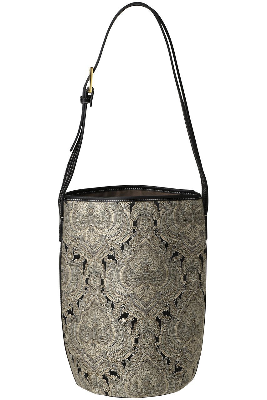 【ア ヴァケーション/A VACATION】のMARCHE ショルダーバッグ インテリア・キッズ・メンズ・レディースファッション・服の通販 founy(ファニー) 　ファッション　Fashion　レディースファッション　Fashion for Women　バッグ　Bags　ジャカード／ジャガード　Jacquard, Woven Pattern　フォルム　Silhouette, Form　人気　Popular, Best Seller　オニキス|ID: prp329100004645395 ipo3291000000036466261