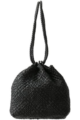 【ファロルニ/FALORNI】のイントレチャート巾着ショルダーバッグ 人気、トレンドファッション・服の通販 founy(ファニー) ファッション Fashion レディースファッション Fashion for Women バッグ Bags シンプル Simple, Minimal フォルム Silhouette, Form ポーチ Pouch, Small Case 巾着 Drawstring Bag, Kinchaku |ID:prp329100004645406