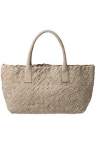 【ファロルニ/FALORNI】のインバッグ付きイントレチャートスエードトートバッグ ベージュ|ID: prp329100004645408 ipo3291000000036133371