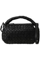 【ファロルニ/FALORNI】のイントレチャート2wayミニハンドバッグ ブラック|ID: prp329100004645410 ipo3291000000036241862