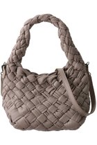 【ファロルニ/FALORNI】のポーチ付きイントレチャート2wayハンドバッグ フォグ|ID: prp329100004645411 ipo3291000000035868743