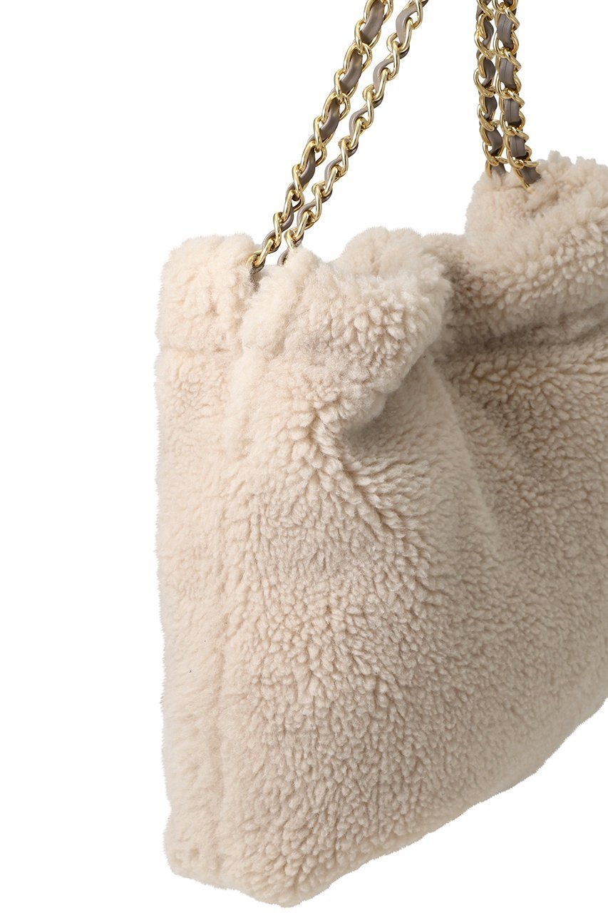 【ヴィオラドーロ/VIOLAd'ORO】のELMO フェイクムートンチェーンショルダートート S 人気、トレンドファッション・服の通販 founy(ファニー) 　ファッション　Fashion　レディースファッション　Fashion for Women　バッグ　Bags　2025年　2025　2025-2026秋冬・A/W　Autumn/Winter 2025–26 AW25–26　チェーン　Chain, Chain Strap　フェイクムートン　Faux Shearling, Faux Mouton　ラグジュアリー　Luxury, Elegant　リュクス　Luxury, Elegant, High-End, Chic　A/W・秋冬　Autumn/Winter　other-5|ID: prp329100004645420 ipo3291000000033526560