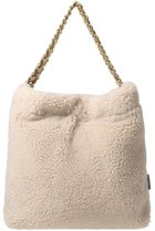 【ヴィオラドーロ/VIOLAd'ORO】のELMO フェイクムートンチェーンショルダートート S オフホワイト|ID: prp329100004645420 ipo3291000000035868780