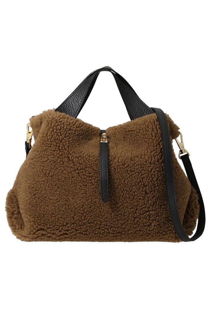 【ヴィオラドーロ/VIOLAd'ORO】のELMO フェイクムートン2wayハンドバッグ インテリア・キッズ・メンズ・レディースファッション・服の通販 founy(ファニー) https://founy.com/ ファッション Fashion レディースファッション Fashion for Women バッグ Bags フェイクムートン Faux Shearling, Faux Mouton リュクス Luxury, Elegant, High-End, Chic エレガント 上品 Elegant 財布 Wallet, Purse |ID: prp329100004645421 ipo3291000000036241878