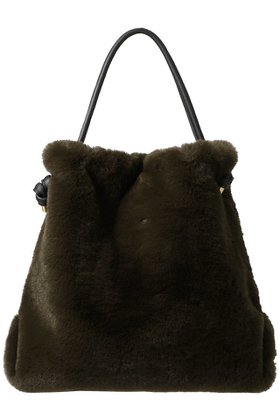 【ヴィオラドーロ/VIOLAd'ORO】のELMO レッキス調フェイクファーショルダートート 人気、トレンドファッション・服の通販 founy(ファニー) ファッション Fashion レディースファッション Fashion for Women バッグ Bags エレガント 上品 Elegant デニム Denim, Jeans Material フェイクファー Faux Fur, Imitation Fur A/W・秋冬 Autumn/Winter |ID:prp329100004645423