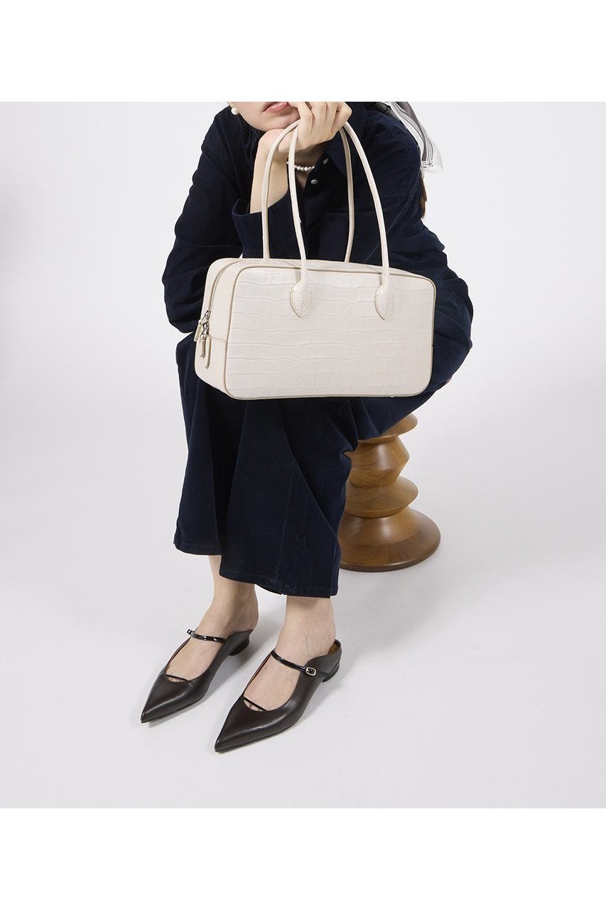 【メゾンカナウ/MAISON CANAU】の【ELLE SHOP限定】CROCO EW BOX-BOSTON 人気、トレンドファッション・服の通販 founy(ファニー) 　ファッション　Fashion　レディースファッション　Fashion for Women　バッグ　Bags　2025年　2025　2025-2026秋冬・A/W　Autumn/Winter 2025–26 AW25–26　アクリル　Acrylic Material　インナー　Innerwear　クロコ　Crocodile, Croc Embossed　コーティング　Coating, Coated Finish　スペシャル　Special, Limited Edition　ダブル　Double, Double-Breasted　フォルム　Silhouette, Form　ボストン　Boston　ボストンバッグ　Boston Bag, Retro Bag　エレガント 上品　Elegant　再入荷　Restock / Back in Stock　定番　Standard, Basic Item　A/W・秋冬　Autumn/Winter　財布　Wallet, Purse　other-2|ID: prp329100004645425 ipo3291000000033526595