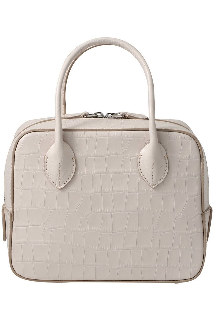 【メゾンカナウ/MAISON CANAU】の【ELLE SHOP限定】CROCO BOX-BOSTON(S) インテリア・キッズ・メンズ・レディースファッション・服の通販 founy(ファニー) https://founy.com/ ファッション Fashion レディースファッション Fashion for Women バッグ Bags 2025年 2025 2025-2026秋冬・A/W Autumn/Winter 2025–26 AW25–26 なめらか Smooth, Silky Texture アクリル Acrylic Material イタリア Italy インナー Innerwear エレガント 上品 Elegant クロコ Crocodile, Croc Embossed コーティング Coating, Coated Finish スペシャル Special, Limited Edition ボストン Boston ボストンバッグ Boston Bag, Retro Bag 再入荷 Restock / Back in Stock A/W・秋冬 Autumn/Winter 財布 Wallet, Purse |ID: prp329100004645426 ipo3291000000033526607