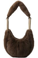 【ノマディス/NOMADIS】のMOON FUR ショルダーバッグ 人気、トレンドファッション・服の通販 founy(ファニー) ファッション Fashion レディースファッション Fashion for Women バッグ Bags コンパクト Compact, Small Size チャーム Charm, Pendant フィット Fit, Slim Fit ポケット Pocket, Pocket Detail |ID:prp329100004645428