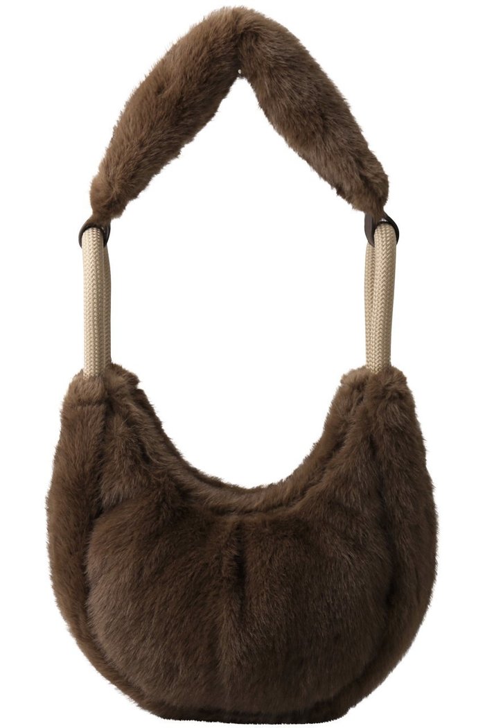 【ノマディス/NOMADIS】のMOON FUR ショルダーバッグ インテリア・キッズ・メンズ・レディースファッション・服の通販 founy(ファニー) https://founy.com/ ファッション Fashion レディースファッション Fashion for Women バッグ Bags コンパクト Compact, Small Size チャーム Charm, Pendant フィット Fit, Slim Fit ポケット Pocket, Pocket Detail |ID: prp329100004645428 ipo3291000000036133406