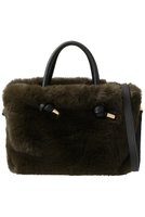 【ヴィオラドーロ/VIOLAd'ORO】のELMO レッキス調フェイクファーハンドバッグ 人気、トレンドファッション・服の通販 founy(ファニー) ファッション Fashion レディースファッション Fashion for Women バッグ Bags 2025年 2025 2025-2026秋冬・A/W Autumn/Winter 2025–26 AW25–26 パーティ Party, Party Style フェイクファー Faux Fur, Imitation Fur ポーチ Pouch, Small Case リュクス Luxury, Elegant, High-End, Chic A/W・秋冬 Autumn/Winter 財布 Wallet, Purse |ID:prp329100004645430