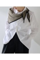 【ウィムガゼット/Whim Gazette】の【Christian AKS】Wool Stitch Stole モカ|ID: prp329100004645436 ipo3291000000033526678