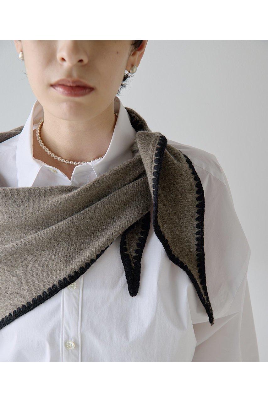 【ウィムガゼット/Whim Gazette】の【Christian AKS】Wool Stitch Stole 人気、トレンドファッション・服の通販 founy(ファニー) 　ファッション　Fashion　レディースファッション　Fashion for Women　ストール　Soft & Warm Scarves　マフラー・スヌード / 冬小物の定番　Scarves & Mufflers　シンプル　Simple, Minimal　スカーフ　Scarf, Neckwear　ストール　Stole, Wrap　マフラー　Scarf, Muffler　モノトーン　Monotone, Black and White　A/W・秋冬　Autumn/Winter　2025年　2025　2025-2026秋冬・A/W　Autumn/Winter 2025–26 AW25–26　other-2|ID: prp329100004645436 ipo3291000000033526680